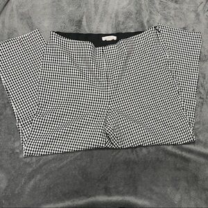 H&M Monochrome Checkered Shorts
